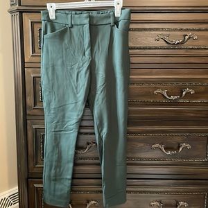 Skinny high rise dress pant with stretch